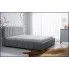 Szczegółowe zdjęcie nr 4 produktu Łóżko tapicerowane Acent 2X 140x200 - 44 kolory
