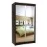 Szczegółowe zdjęcie nr 5 produktu Szafa przesuwna Muno 2X - wenge