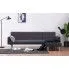 Zdjęcie sofa rozkładana Destar, ciemnoszara, w kształcie L | aosom.live