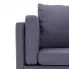 Zdjęcie przestronna sofa narożna Selwa - jasnoszara | aosom.live
