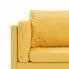 Szczegółowe zdjęcie nr 6 produktu Przestronna sofa narożna Selwa - żółta