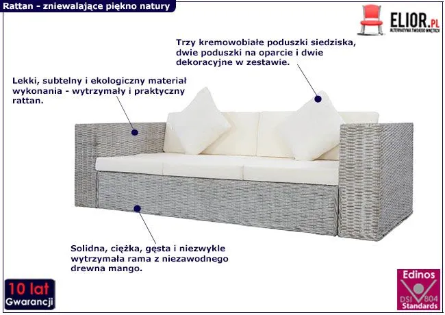 sofa Otma 3C informacje