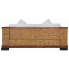 Szczegółowe zdjęcie nr 5 produktu Sofa Otma 2A dwuosobowa - rattan + brąz