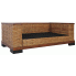 Szczegółowe zdjęcie nr 6 produktu Sofa Otma 2A dwuosobowa - rattan + brąz