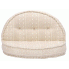 Szczegółowe zdjęcie nr 5 produktu Materiałowa sofa Lekma - beżowa