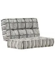 Kwadratowa piankowa sofa Talos - ciemnoszara w sklepie aosom.live