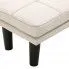 Szczegółowe zdjęcie nr 6 produktu Sofa rozkładana Vortex - kremowa