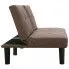 Szczegółowe zdjęcie nr 5 produktu Sofa rozkładana Vortex - brązowa