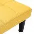 Szczegółowe zdjęcie nr 5 produktu Sofa rozkładana Vortex - żółta