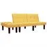 Zdjęcie produktu Sofa rozkładana Vortex - żółta.