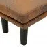 Szczegółowe zdjęcie nr 5 produktu Rozkładana sofa Vortex - brązowa