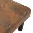 Szczegółowe zdjęcie nr 8 produktu Rozkładana sofa Vortex - brązowa