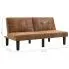 Szczegółowe zdjęcie nr 10 produktu Rozkładana sofa Vortex - brązowa