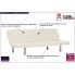Fotografia Sofa minimalistyczna Vanger 2X – kremowa z kategorii Kanapy i sofy