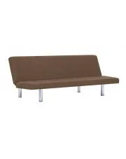 Sofa minimalistyczna Vanger 2X – brązowa w sklepie aosom.live