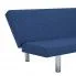 Szczegółowe zdjęcie nr 9 produktu Sofa minimalistyczna Vanger 2X – niebieska