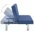 Szczegółowe zdjęcie nr 11 produktu Sofa minimalistyczna Vanger 2X – niebieska