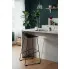 Fotografia Czarny wysoki hoker loft - Mirva z kategorii Hokery