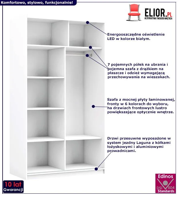 Szafa przesuwna Canat 2X 120