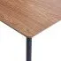 Szczegółowe zdjęcie nr 6 produktu Stół w stylu loft z płyty MDF Boldi – brązowy