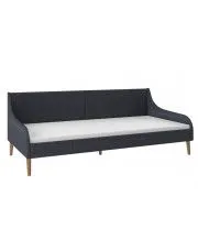 Ciemnoszara sofa z materacem - Wollio w sklepie aosom.live