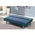 Szczegółowe zdjęcie nr 6 produktu Pikowana sofa rozkładana Trami - niebieska