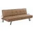 Szczegółowe zdjęcie nr 7 produktu Pikowana sofa rozkładana Trami - niebieska