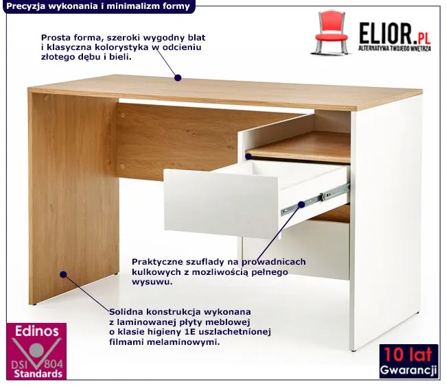 Nowoczesne biurko Mandaro 2X