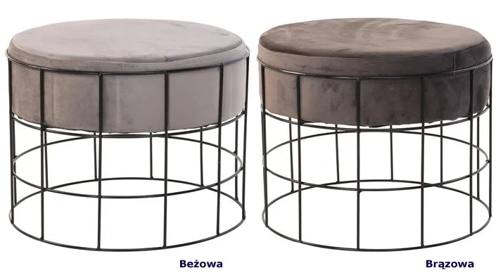 Designerskie pufy Iwasa - miękkie