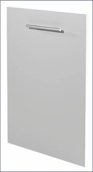 Front zmywarki Vokres 33X, biały połysk.