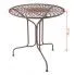 Wymiary metalowego stolika ogrodowego Casima