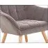 Zdjęcie sofa tapicerowana popielata Avery 3X- sklep aosom.live
