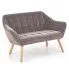 Zdjęcie produktu Sofa tapicerowana Avery 3X - popiel.