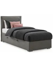 Pojedyncze łóżko boxspring Kawor 90x200 - 32 kolory w sklepie aosom.live