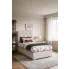 Fotografia Pojedyncze łóżko boxspring Soner 90x200 - 32 kolory z kategorii Łóżka tapicerowane z zagłówkiem