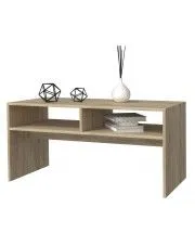 Minimalistyczna ława do salonu Civa - dąb sonoma w sklepie aosom.live