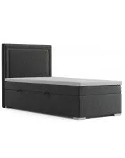 Pojedyncze łóżko boxspring Bravino 90x200 - 32 kolory w sklepie aosom.live