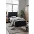 Fotografia Pojedyncze łóżko boxspring Bravino 90x200 - 32 kolory z kategorii Łóżka kontynentalne