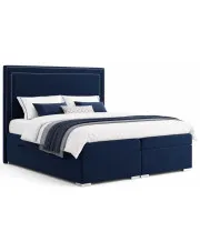 Podwójne łóżko boxspring Bravino 160x200 - 32 kolory w sklepie aosom.live