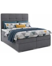 Dwuosobowe łóżko boxspring Monti 160x200 - 32 kolory w sklepie aosom.live