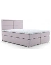Podwójne łóżko boxspring Morendi 160x200 - 32 kolory w sklepie aosom.live