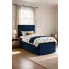 Fotografia Pojedyncze łóżko boxspring Sempre 90x200 - 40 kolorów z kategorii Łóżka kontynentalne