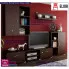 Zdjęcie komplet mebli pod TV wenge Armo 7X | aosom.live