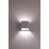 Fotografia Minimalistyczny kinkiet E049-Edix - biały z kategorii Kinkiety
