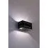 Fotografia Stylowy kinkiet E053-Edix - czarny z kategorii Kinkiety
