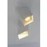 Fotografia Geometryczny plafon metalowy E118-Renis - biały z kategorii Plafony