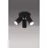 Fotografia Stylowy plafon metalowy E126-Lefika - czarny z kategorii Plafony