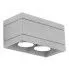 Zdjęcie produktu Stylowy plafon metalowy E165-Edix - popiel.