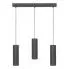 Halogenowa lampa wisząca E366-Nineta - czarny