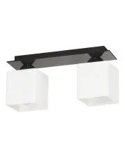 Podwójna lampa sufitowa E390-Lokit - czarny w sklepie aosom.live